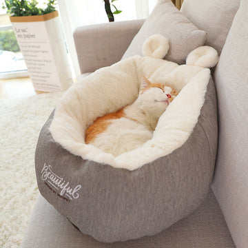 Dog Sleeping Bag Bed – Soft Warming Cushion Kennel