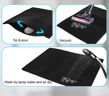 Cat Litter Mat – Honeycomb Waterproof Urine-Proof Pad – side view