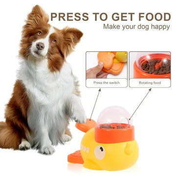 Duck Puzzle Feeder – Interactive Treat Dispenser for Dogs