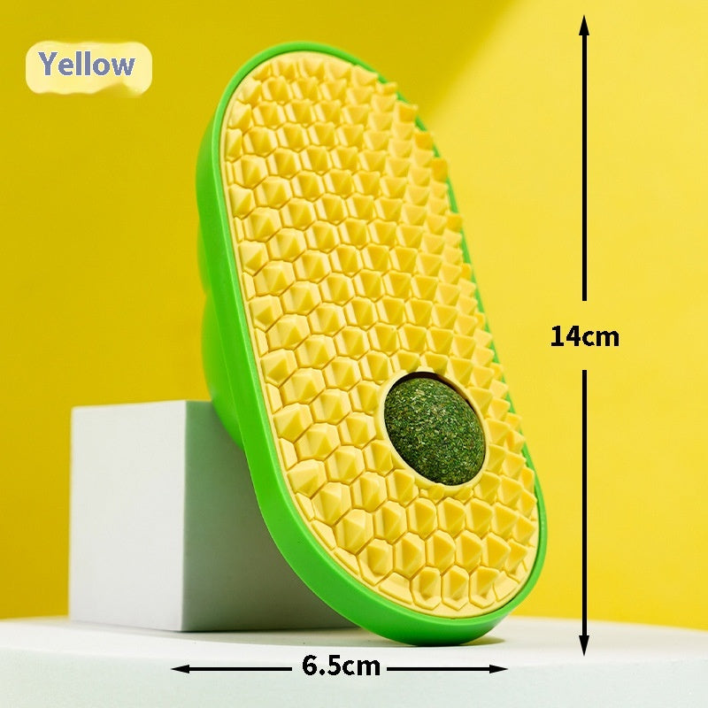 Compact ABS Self-Service Scratching Toy for Cats
