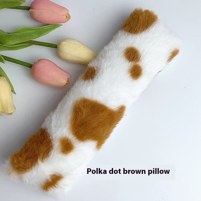 Popular Plush Colorful Stripe Pet Pillow