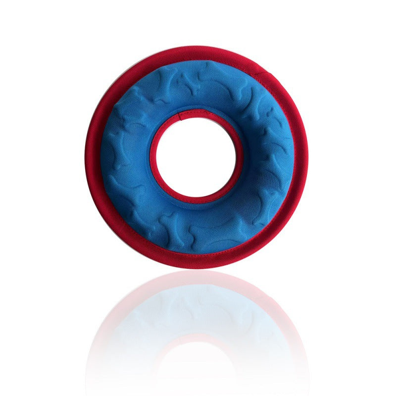 Floating Ring Toy for Water Fetch and Retrieval with Dogs, for dogs.