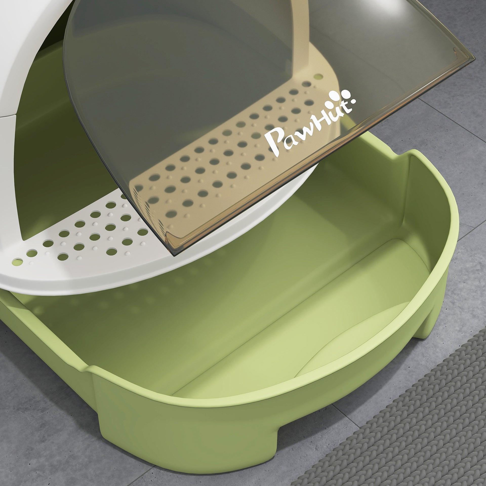 Covered Cat Litter Box with Lid