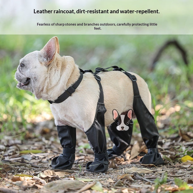 Waterproof Dog Shoes – Anti-Slip Outdoor Paw Boots – detail view