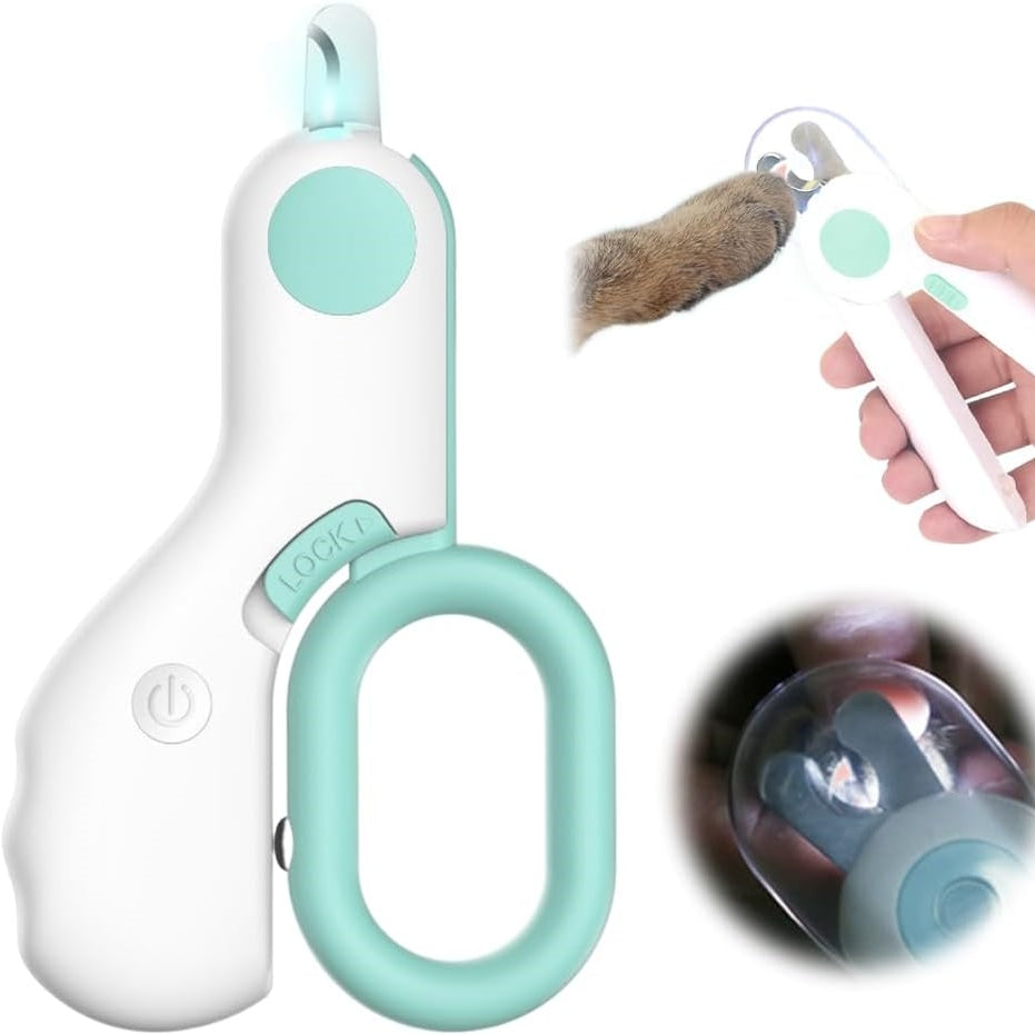 LED Light Pet Nail Clippers, for dogs and cats.