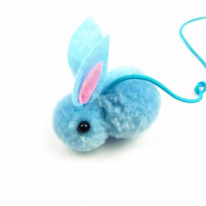Door-Clip Elastic Bouncing Wand Toy for Indoor Cats, for cats.