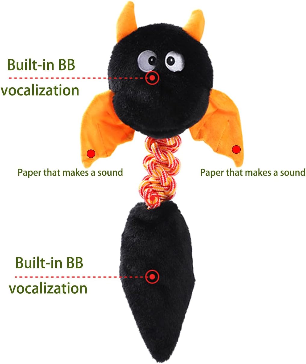 Soft Squeaky Plush Chew Toy for Dogs and Cats