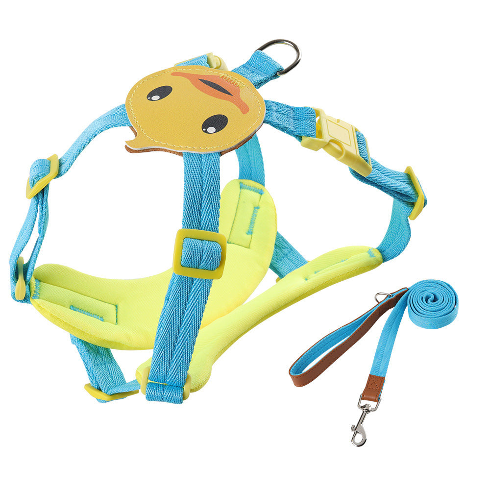 Polyester Chest Strap Harness for Small to Medium Dogs, for dogs.