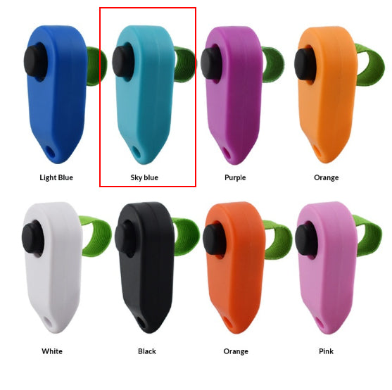 Hand-Activated Clicker Trainer, for dogs.