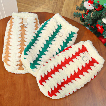 Fleece Dog Sweater for Golden Retrievers – Warm Winter Hoodie – side view