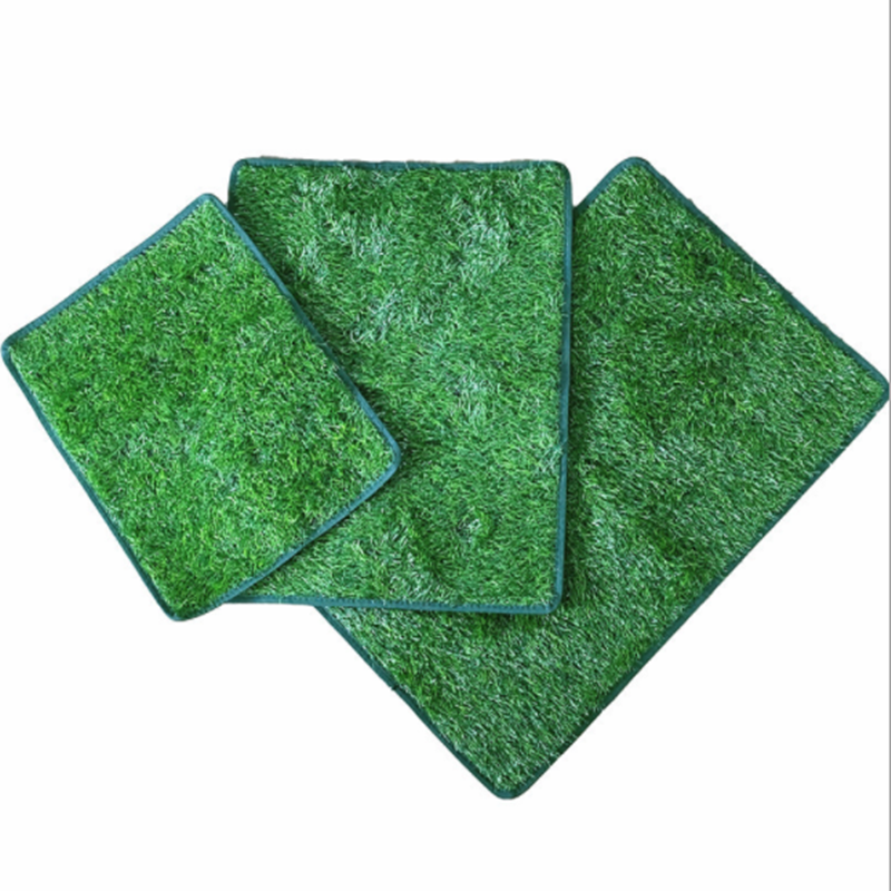 Artificial Grass Non-Slip Potty Pad, for dogs and cats.