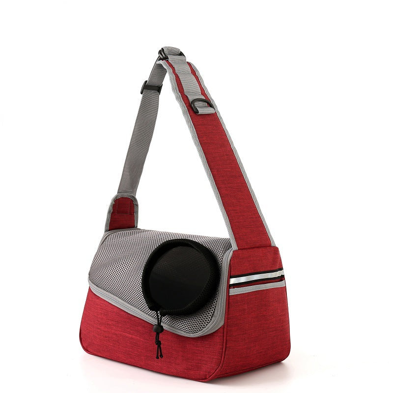 Oxford Cloth One-Shoulder Crossbody Bag, for cats.
