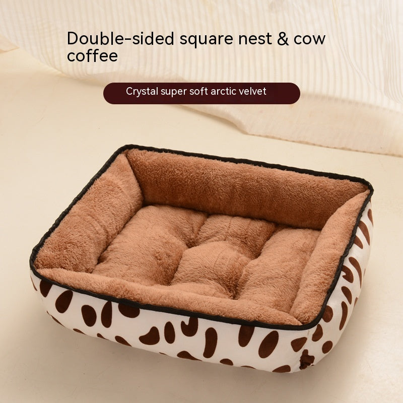 Soft Cloth Cat Nest Bed for Year-Round Sleeping, for cats.