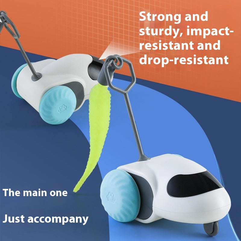 USB Rechargeable Automatic Rolling Toy, for cats.
