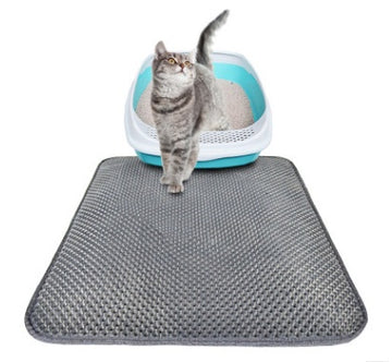 Cat Litter Mat – Honeycomb Waterproof Urine-Proof Pad – size reference