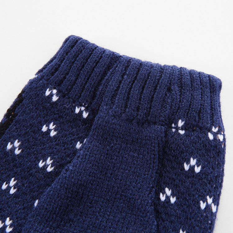 Casual Printed Polyester Sweater, for dogs.