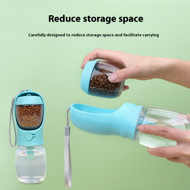 Two-in-One Portable Travel Drinking Cup, for dogs.
