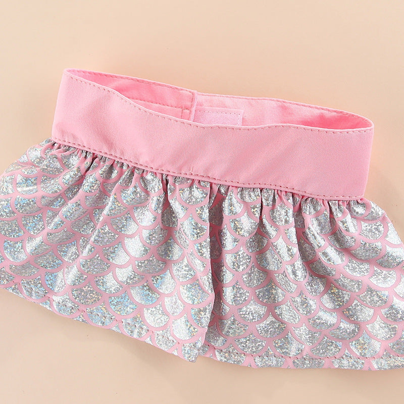 Beach Bikini Skirt Costume, for dogs.