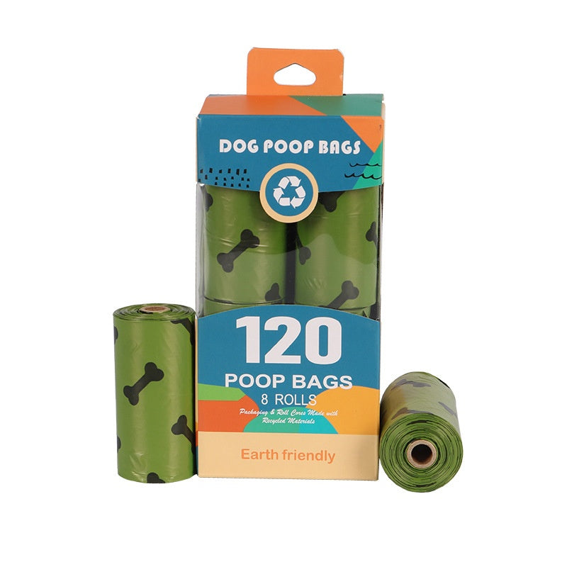 Thickened Dog Poop Bags with Dispenser Options, for dogs.