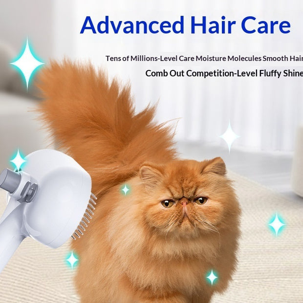One-Click Pet Hair Removal Spray Brush – Fluff & Fur Lifter – lifestyle photo