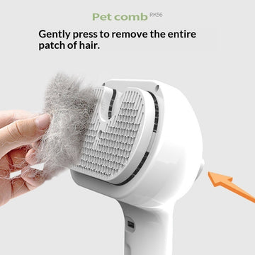 Spray Pin Brush for Pet Grooming – Detangling & Dematting Comb – lifestyle photo