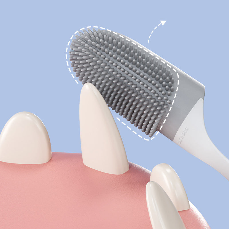 Silicone Finger Toothbrush Set, for dogs and cats.