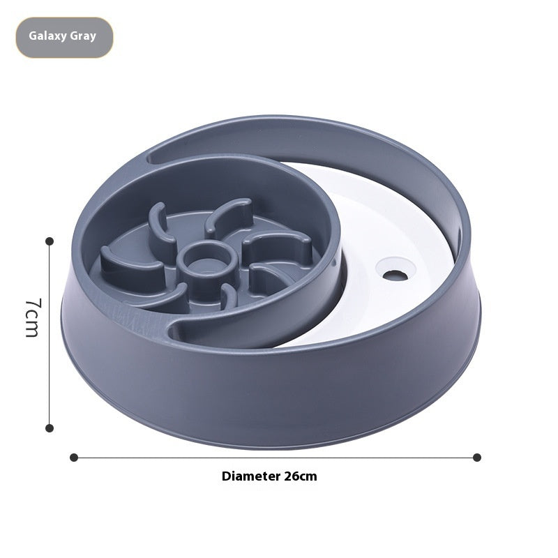 Two-in-One Food and Water Plastic Bowl, for cats.