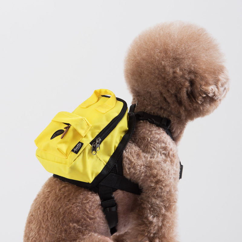 Washable Square Pet Backpack, for dogs.