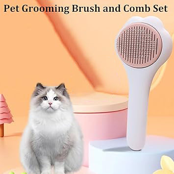 Comfort-Grip Hair Remover Comb, for dogs and cats.