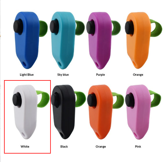 Hand-Activated Clicker Trainer, for dogs.