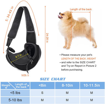 Outdoor Pet Carrier Crossbody Bag – Hands-Free for Small Dogs & Cats – detail view