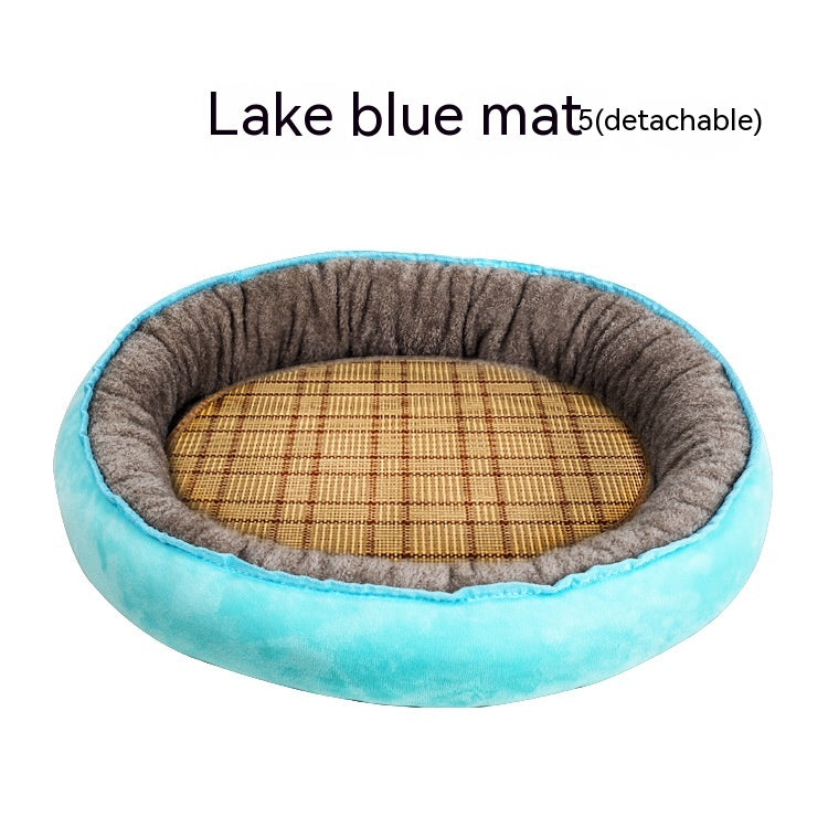 Soft Cloth Cat Nest Bed for Year-Round Sleeping, for cats.