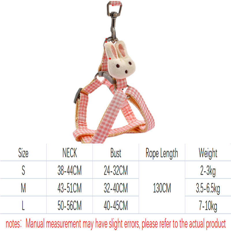 Quick-Release Nylon Harness Leash, for dogs.
