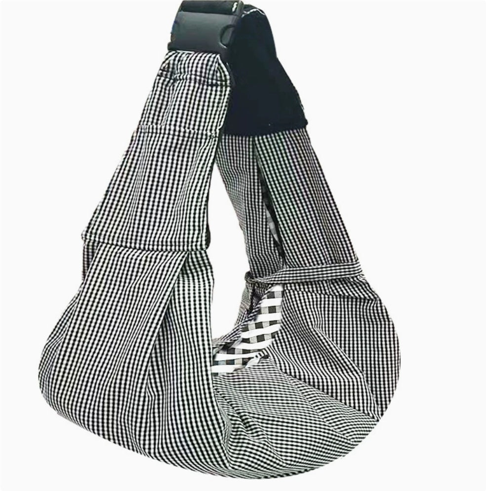 Foldable Crossbody Carrier Bag, for dogs and cats.