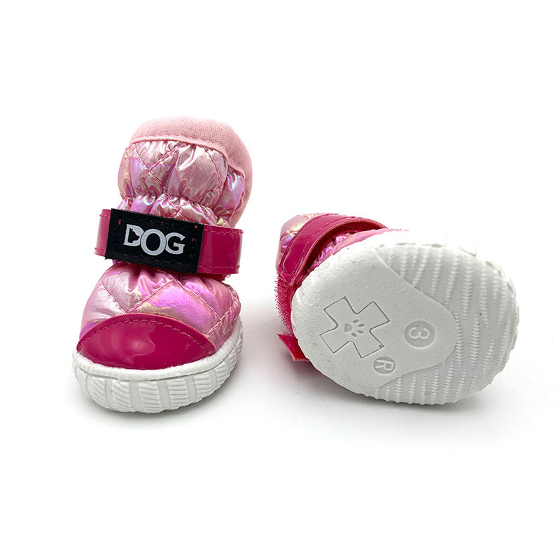 Warm Anti-Skid Winter Boots, for dogs.