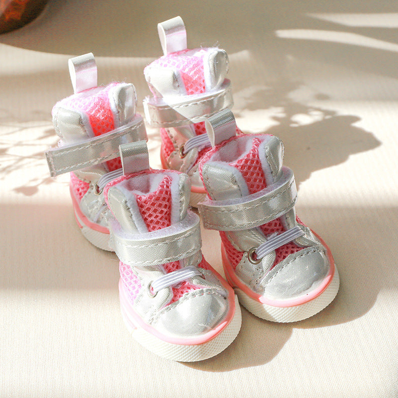 Warm Polyester Snow Boots, for dogs.