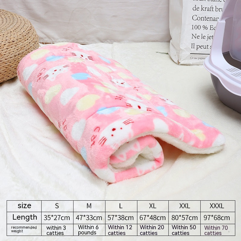 Flannel Winter Kennel Blanket, for dogs and cats.