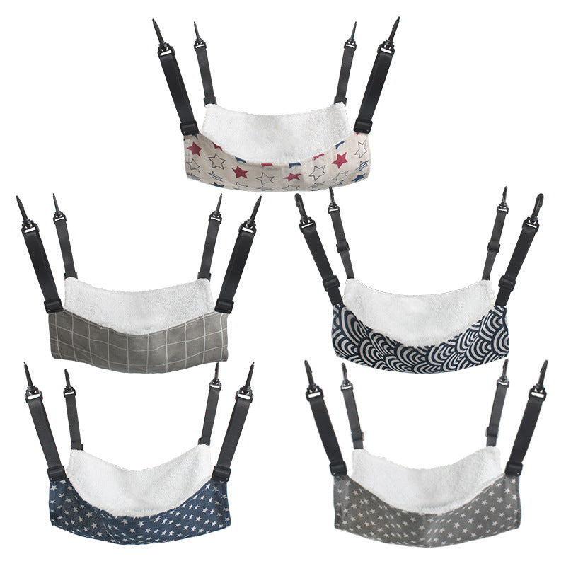 Adjustable Canvas Hammock Bed for Cats and Kittens