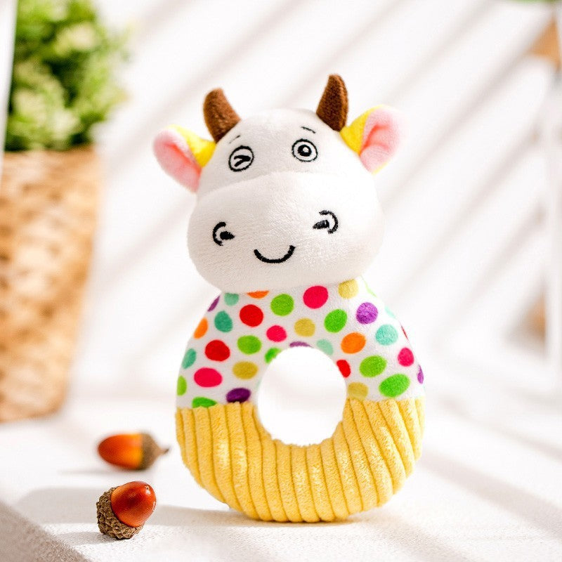 Plush Squeaky Dog Toy for Molar Play and Boredom, for dogs.