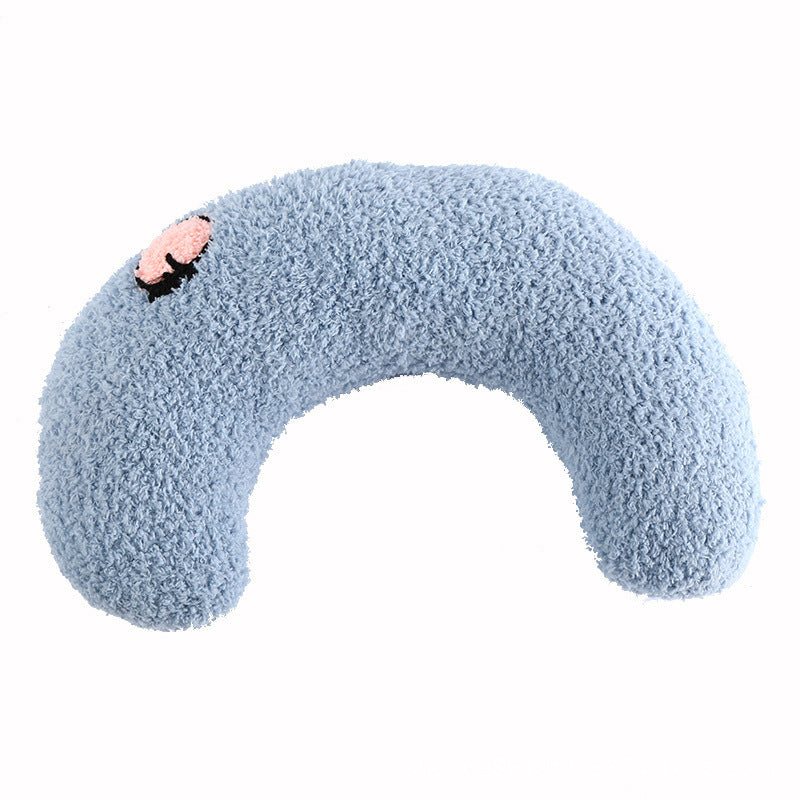 U-Shaped Neck Support Pillow for Small Dogs and Cats