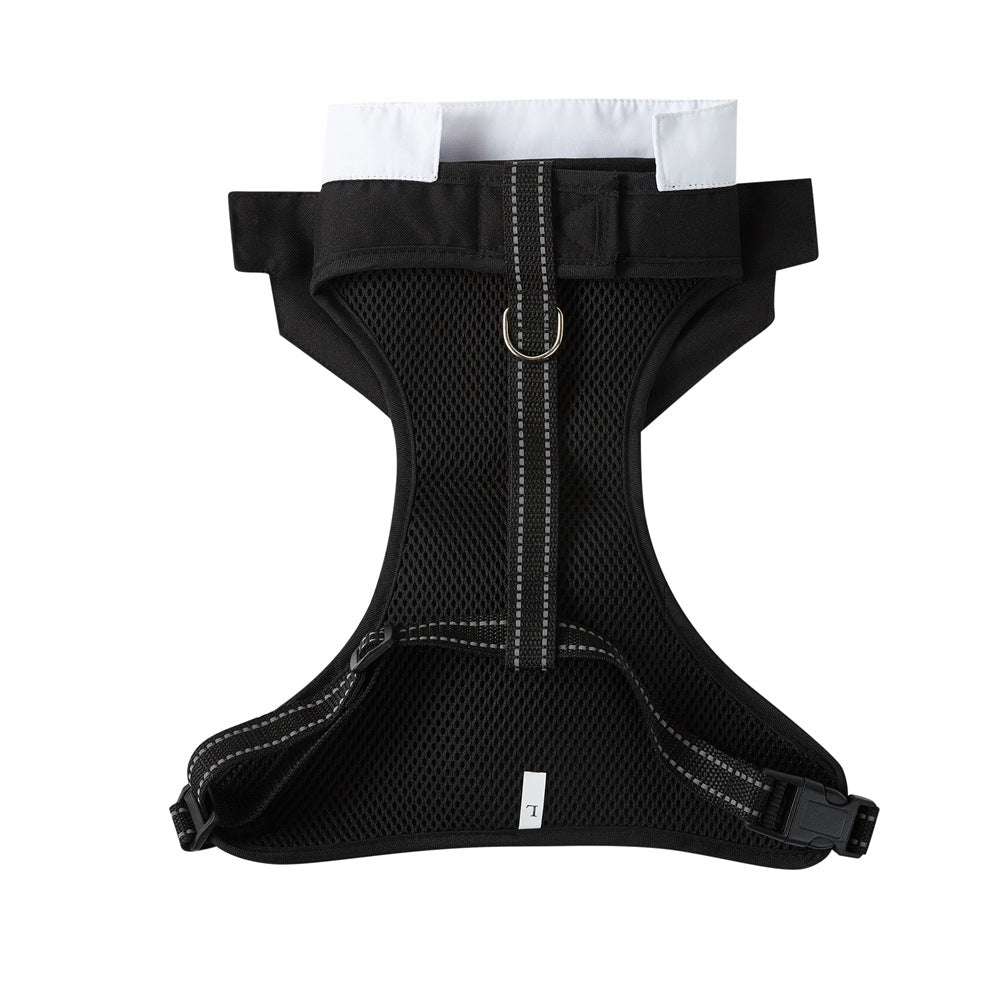Polyester Dog Harness and Leash Set, Sized S to XL, for dogs.