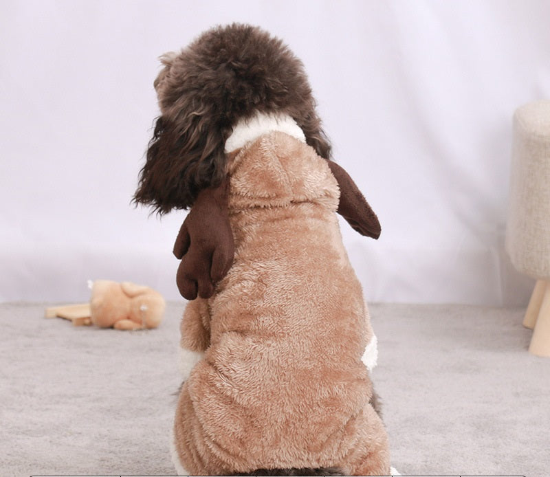 Cartoon Animal Costume Four-Leg Suit, for dogs.