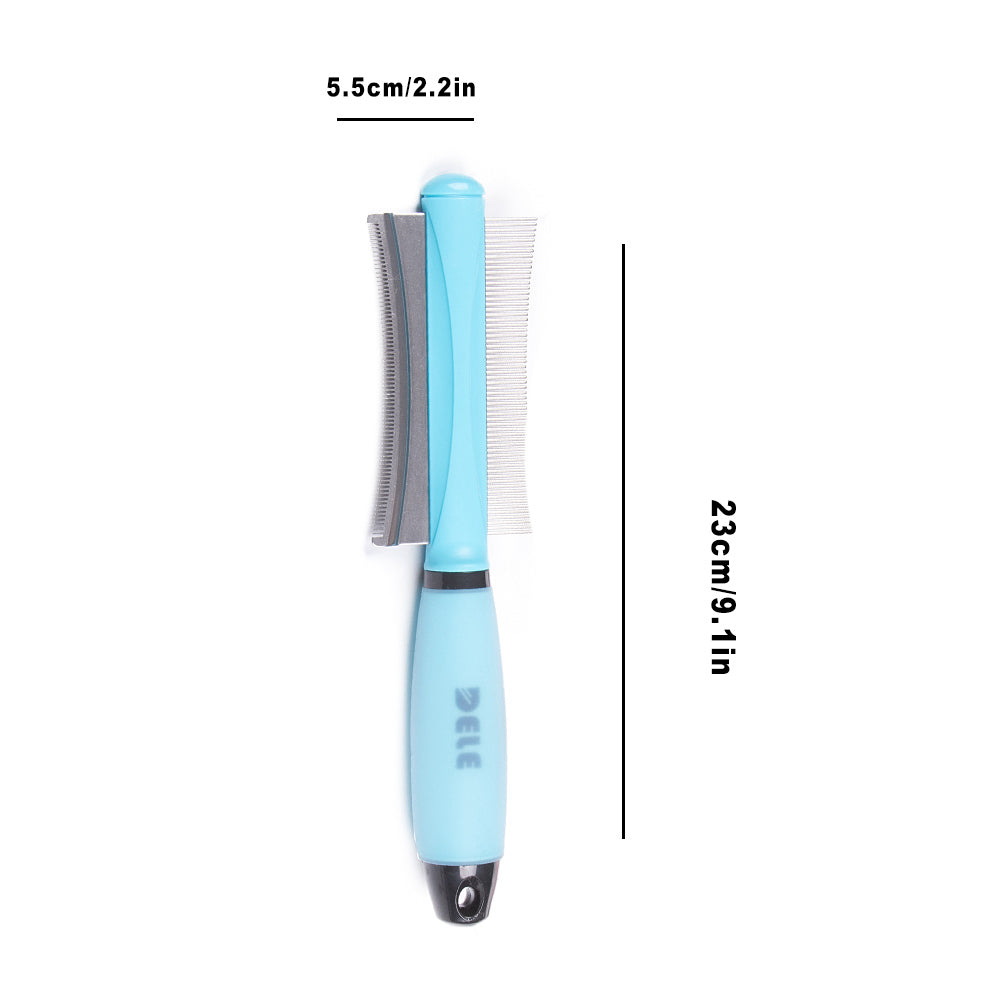 Silicone Needle Comb, for dogs and cats.