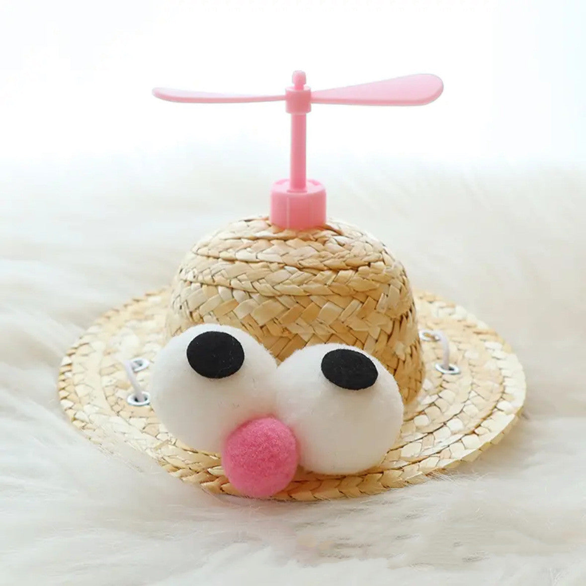 Decorative Pet Hat in Fun Prints, Sized S or M, for dogs.