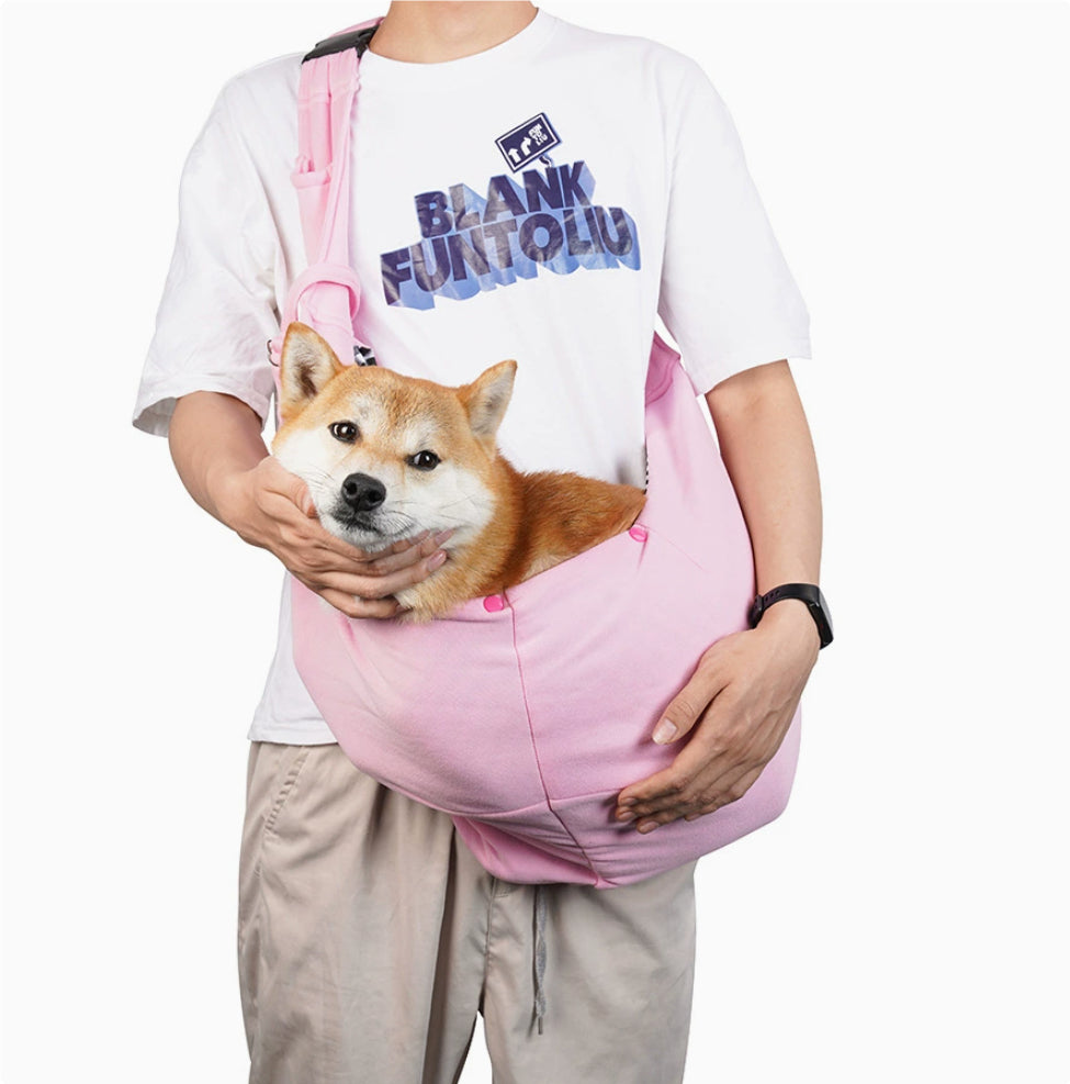 Foldable Crossbody Carrier Bag, for dogs and cats.