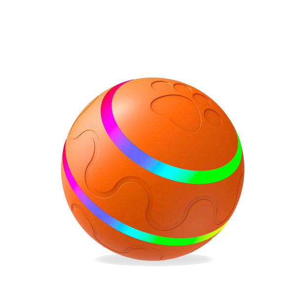 USB Cat Ball Toy - Self-Rotating Interactive Roller – close-up