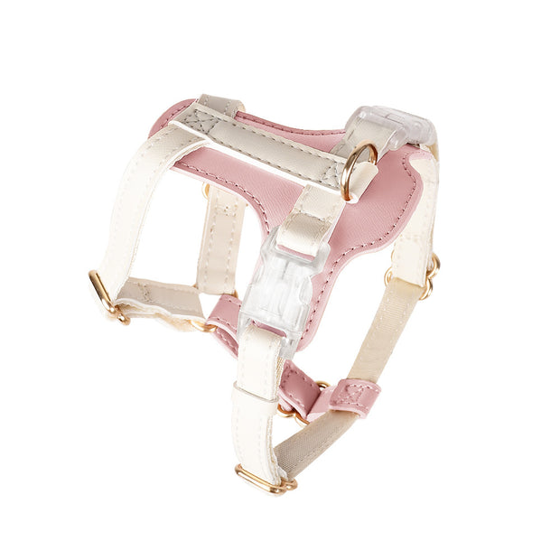 Adjustable Pet Harness & Leash Set – Vest for Dogs & Cats – side view