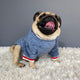 Knitted Pet Sweater - Warm Cable Knit for Small Dogs & Cats