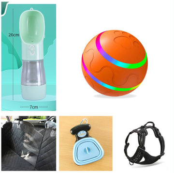 USB Cat Ball Toy - Self-Rotating Interactive Roller – color options