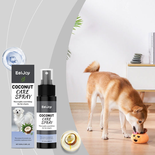 No-Rinse Dog & Cat Grooming Spray – Shine Softener Detangler
